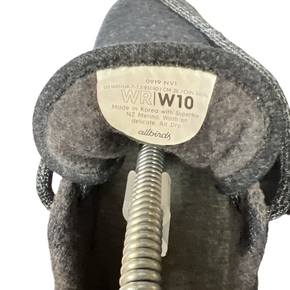 Allbirds All Wool Runners Size 10 - Picture 7 of 7